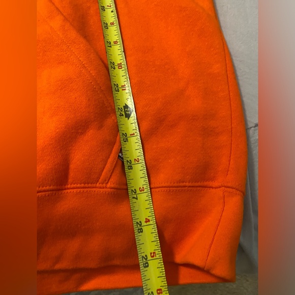 Auburn University Football Orange Hoodie Fan Wear Size Xl Embroidered College - Picture 6 of 8